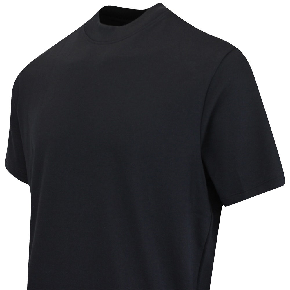 Jordan Golf Shirt - DF Mock Neck Polo - Black SP26