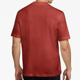 Jordan Golf Shirt - DF Mock Neck Polo - Mystic Red SP26