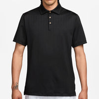 Jordan Golf Shirt - DF Signature Jacquard Polo - Black SP26