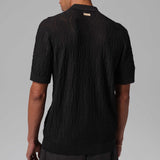 Jordan Golf Shirt - DF Signature Knit Button Down - Black SP26