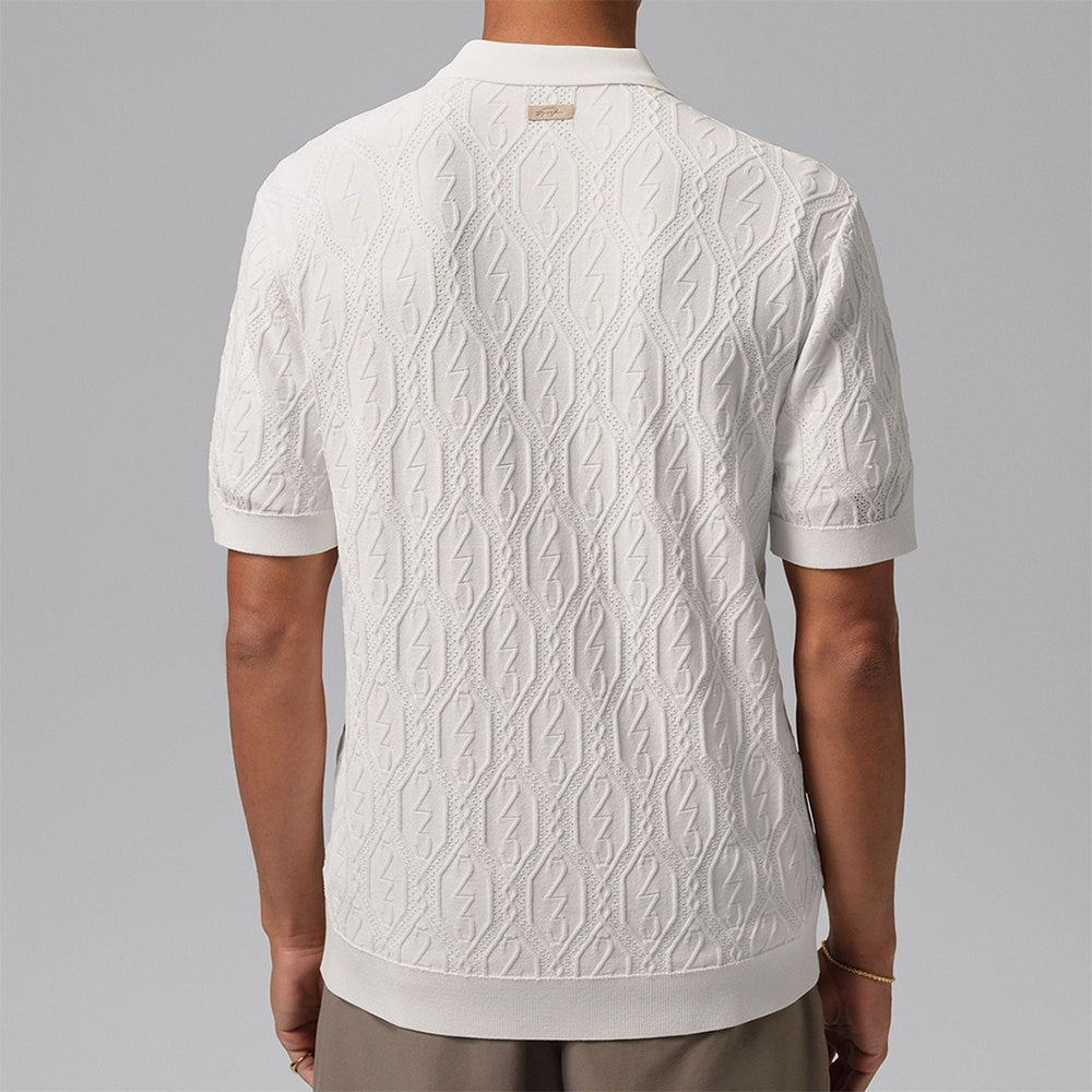 Jordan Golf Shirt - DF Signature Knit Button Down - Sail SP26