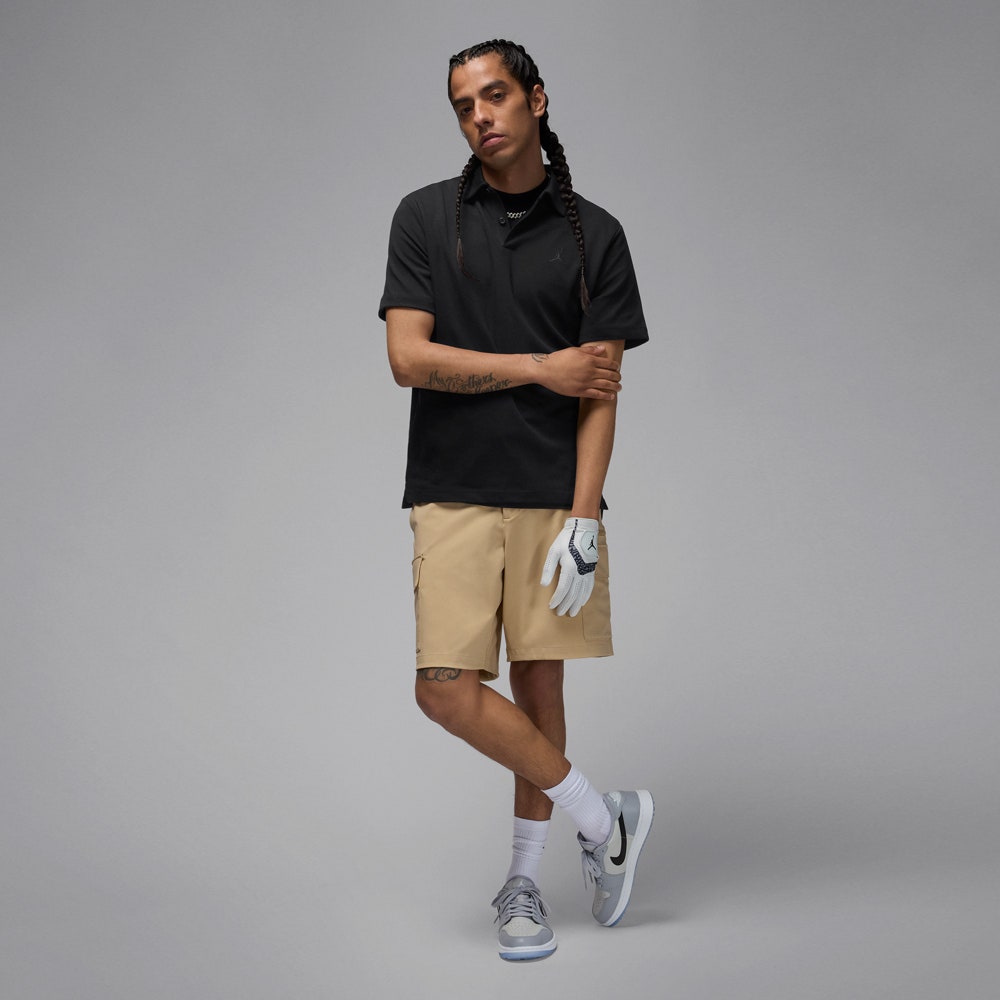 Jordan Golf Shirt - DF Sport Polo - Black SP26