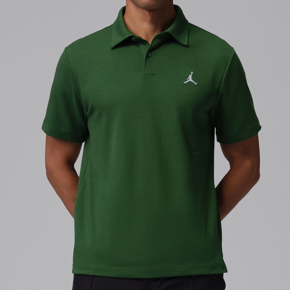 Jordan Golf Shirt - DF Sport Polo - Forest Green SU26
