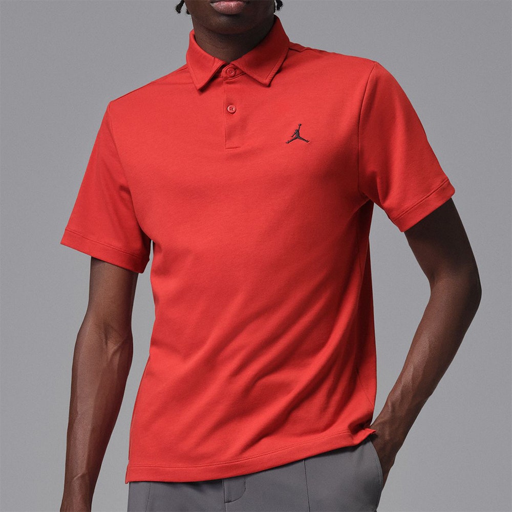 Jordan Golf Shirt - DF Sport Polo - Mystic Red SP26