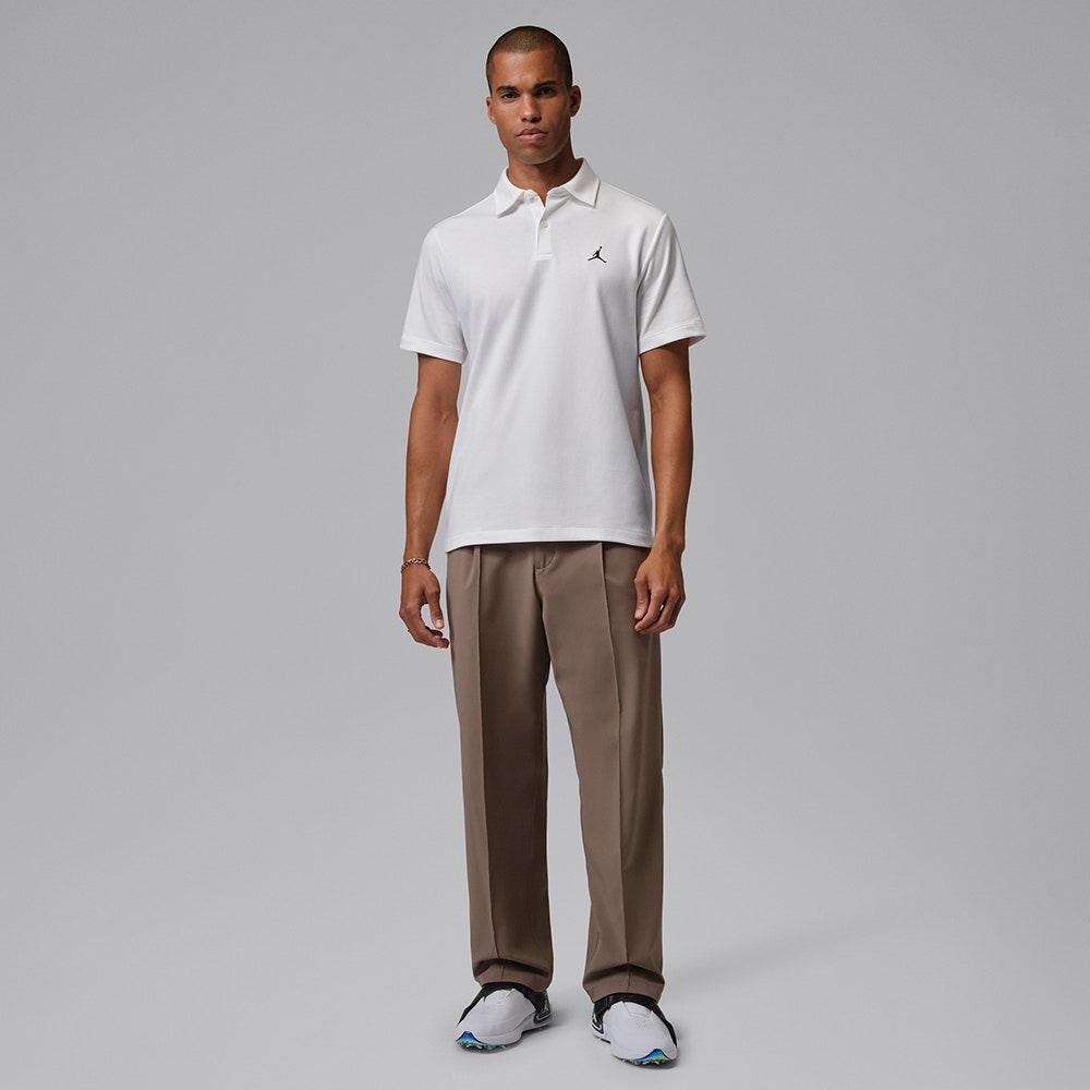 Jordan Golf Shirt - DF Sport Polo - White FA26