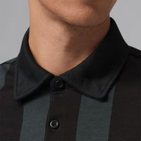 Jordan Golf Shirt - DF Sport Stripe Polo - Black SP26