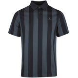 Jordan Golf Shirt - DF Sport Stripe Polo - Black SP26