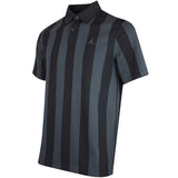 Jordan Golf Shirt - DF Sport Stripe Polo - Black SP26