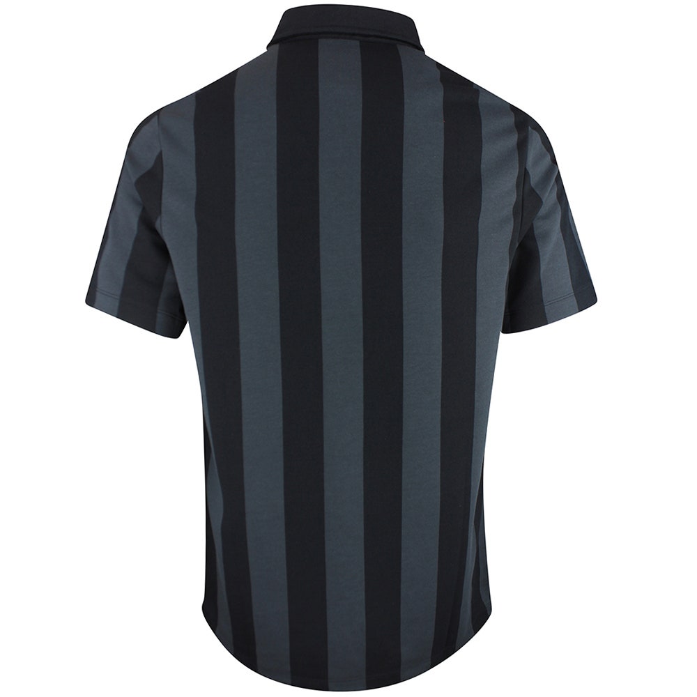 Jordan Golf Shirt - DF Sport Stripe Polo - Black SP26
