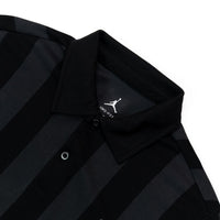 Jordan Golf Shirt - DF Sport Stripe Polo - Black SP26