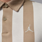 Jordan Golf Shirt - DF Sport Stripe Polo - Khaki SP26