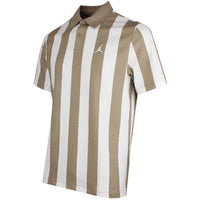 Jordan Golf Shirt - DF Sport Stripe Polo - Khaki SP26