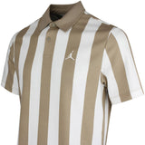 Jordan Golf Shirt - DF Sport Stripe Polo - Khaki SP26