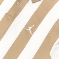 Jordan Golf Shirt - DF Sport Stripe Polo - Khaki SP26