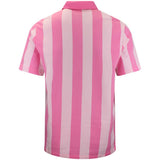 Jordan Golf Shirt - DF Sport Stripe Polo - Pink Glow SU26