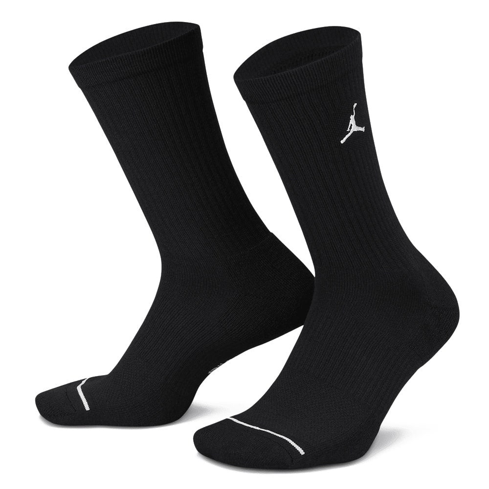 Jordan Golf Socks - Jumpman Everyday Crew - 3 Pack Black SP26