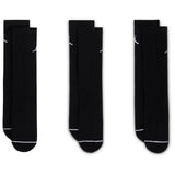 Jordan Golf Socks - Jumpman Everyday Crew - 3 Pack Black SP26