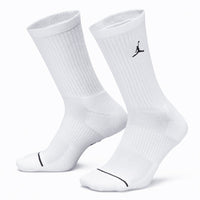 Jordan Golf Socks - Jumpman Everyday Crew - 3 Pack White SP26