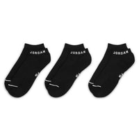 Jordan Golf Socks - Jumpman Everyday No-Show - 3 Pack Black 2026