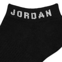 Jordan Golf Socks - Jumpman Everyday No-Show - 3 Pack Black 2026