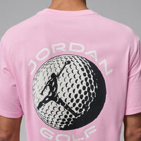 Jordan Golf T-Shirt - DF Crew Neck Tee - Med Soft Pink SU26