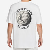 Jordan Golf T-Shirt - DF Crew Neck Tee - White FA25