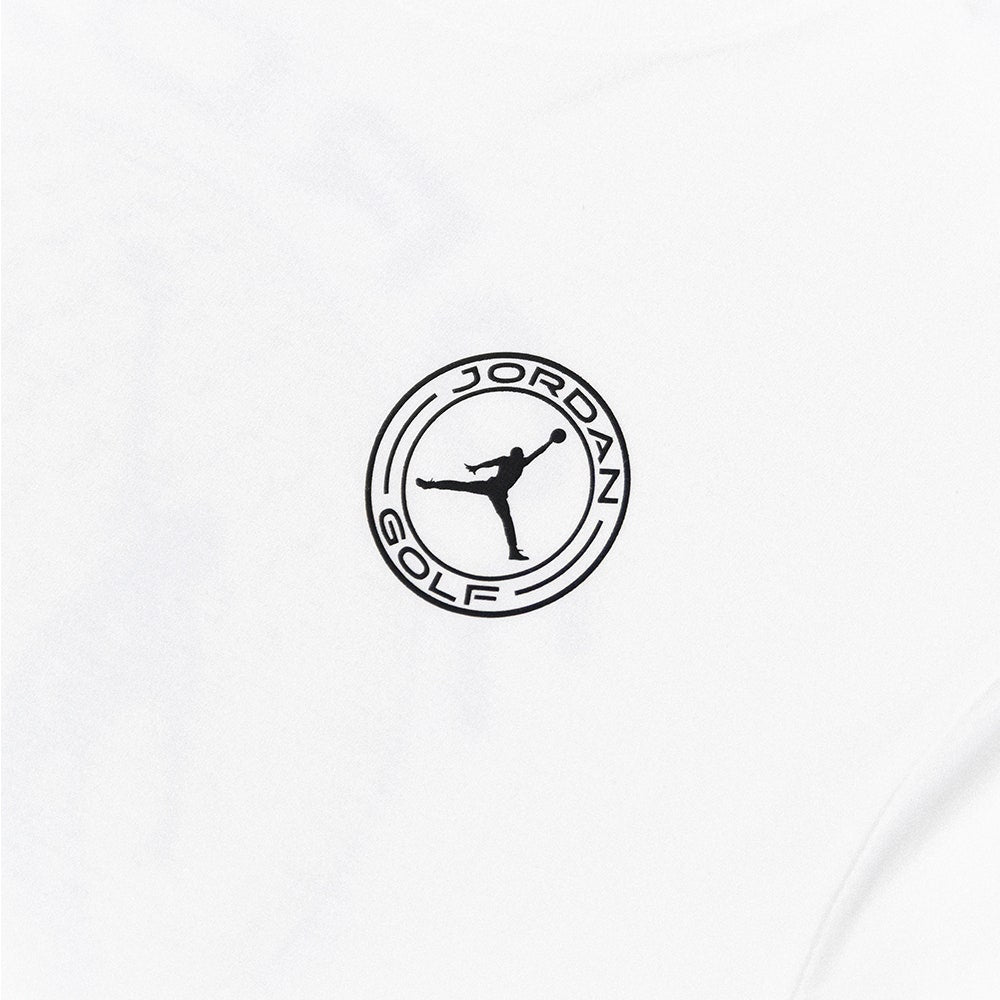Jordan Golf T-Shirt - DF Crew Neck Tee - White FA25