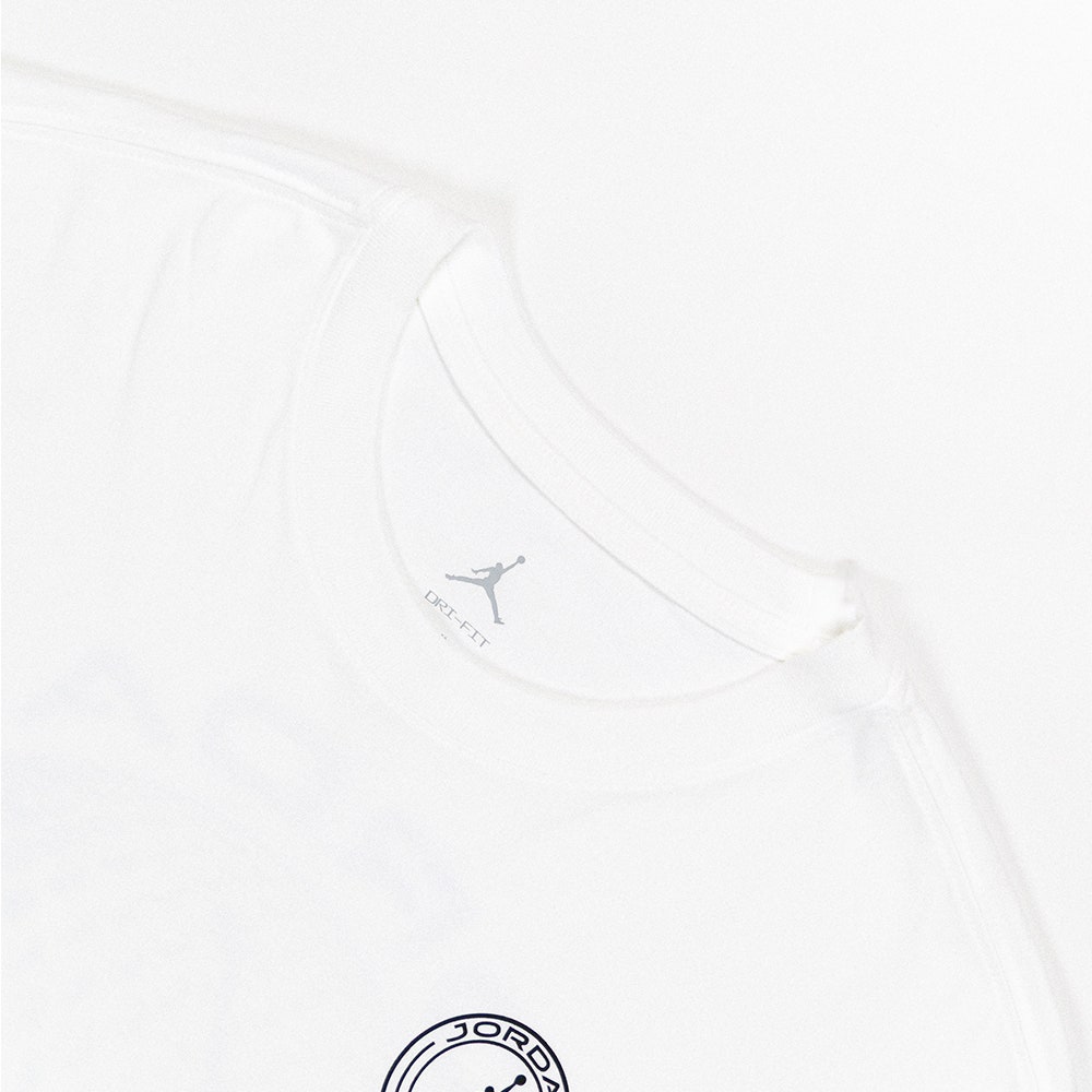 Jordan Golf T-Shirt - DF Crew Neck Tee - White FA25