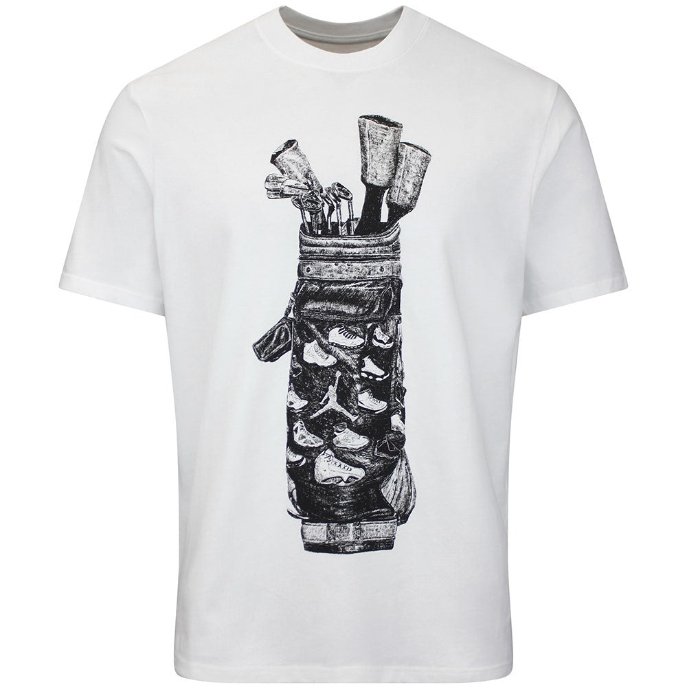 Jordan Golf T-Shirt - DF Graphic Tee - White FA26