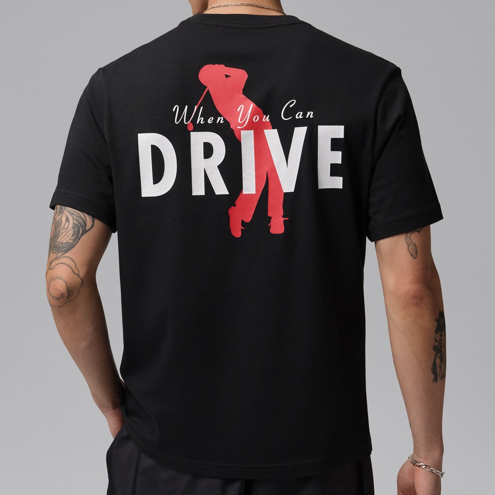 Jordan Golf T-Shirt - DF Statement Tee - Black SP26