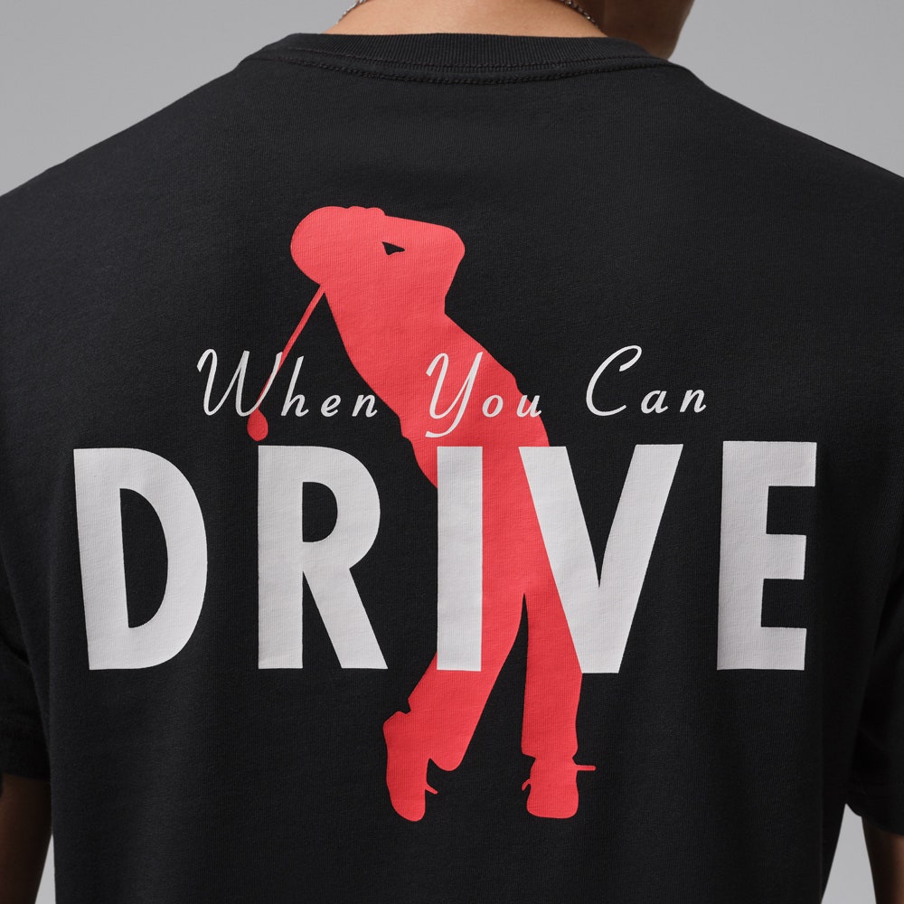 Jordan Golf T-Shirt - DF Statement Tee - Black SP26