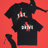 Jordan Golf T-Shirt - DF Statement Tee - Black SP26