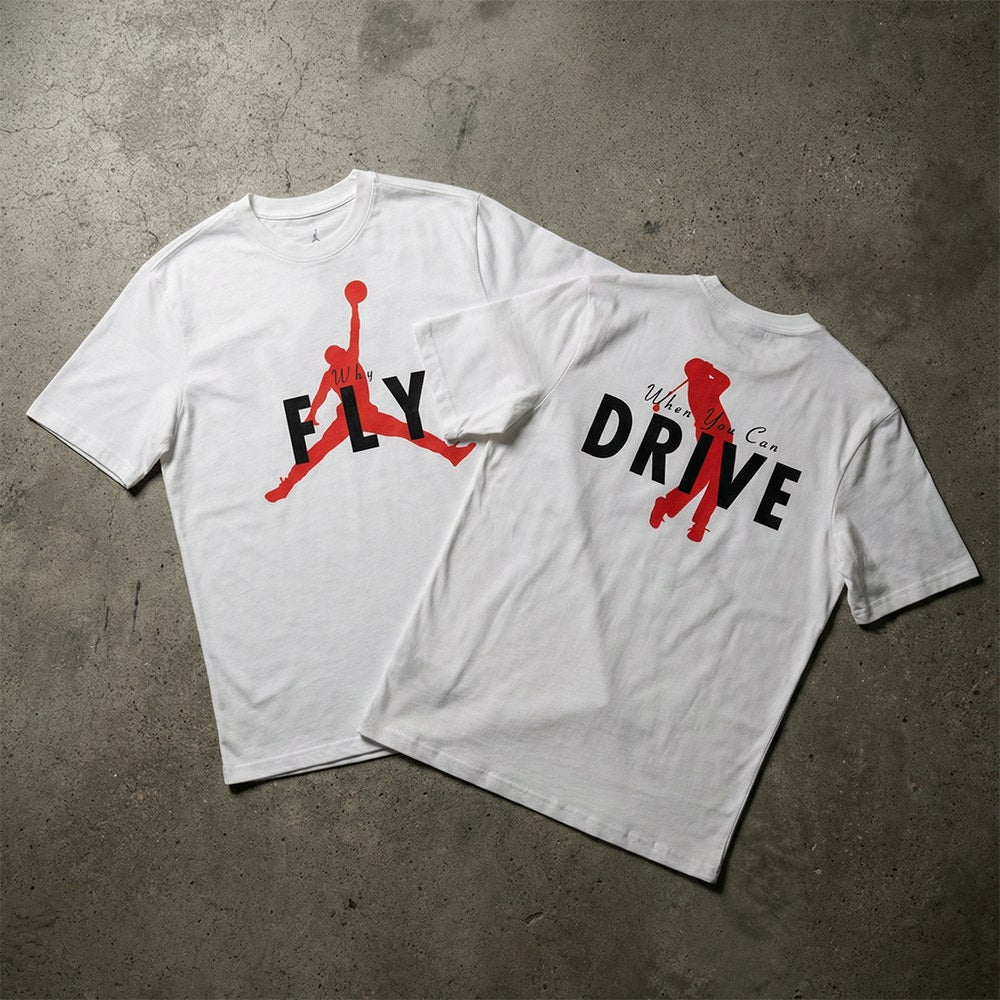 Jordan Golf T-Shirt - DF Statement Tee - White SP26