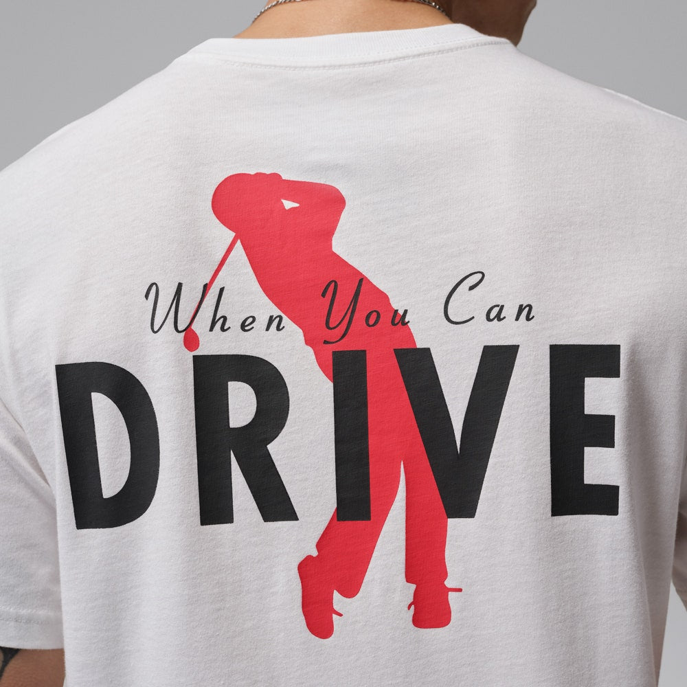 Jordan Golf T-Shirt - DF Statement Tee - White SP26