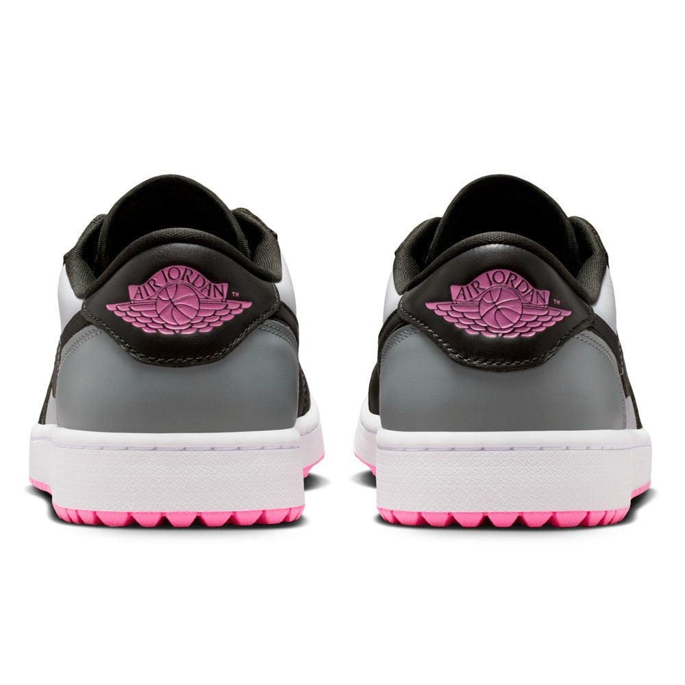 Nike Golf Shoes - Air Jordan 1 Low G - Black - Pink Glow SU26