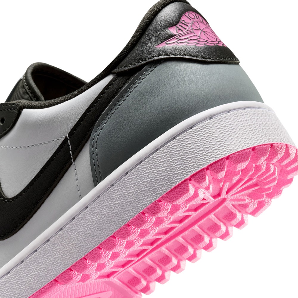 Nike Golf Shoes - Air Jordan 1 Low G - Black - Pink Glow SU26
