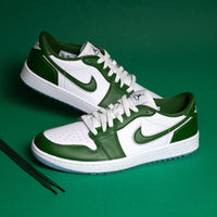 Nike Golf Shoes - Air Jordan 1 Low G - Forest Green SU26