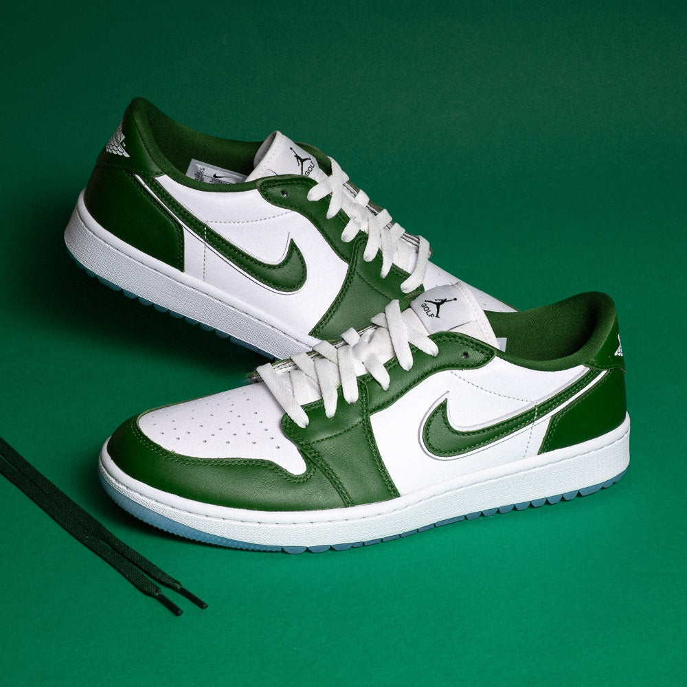 Nike Golf Shoes - Air Jordan 1 Low G - Forest Green SU26
