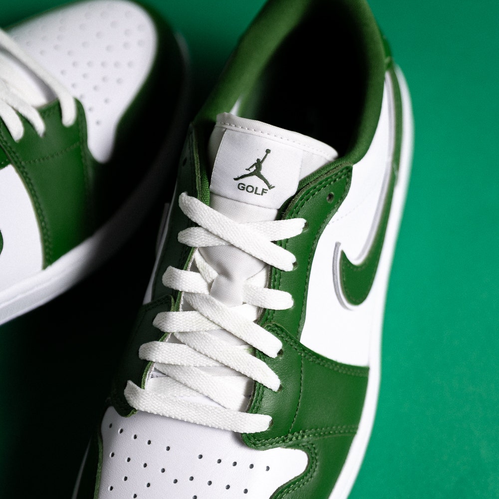 Nike Golf Shoes - Air Jordan 1 Low G - Forest Green SU26