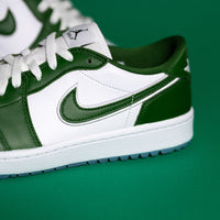 Nike Golf Shoes - Air Jordan 1 Low G - Forest Green SU26