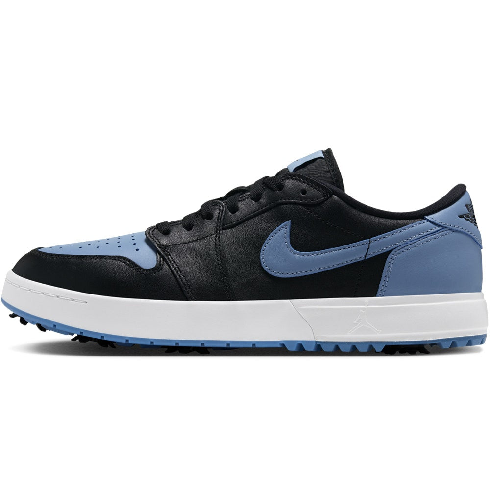 Nike Golf Shoes - Air Jordan 1 Low G Spiked - Black - Chambray HO26