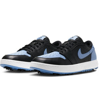 Nike Golf Shoes - Air Jordan 1 Low G Spiked - Black - Chambray HO26