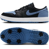 Nike Golf Shoes - Air Jordan 1 Low G Spiked - Black - Chambray HO26