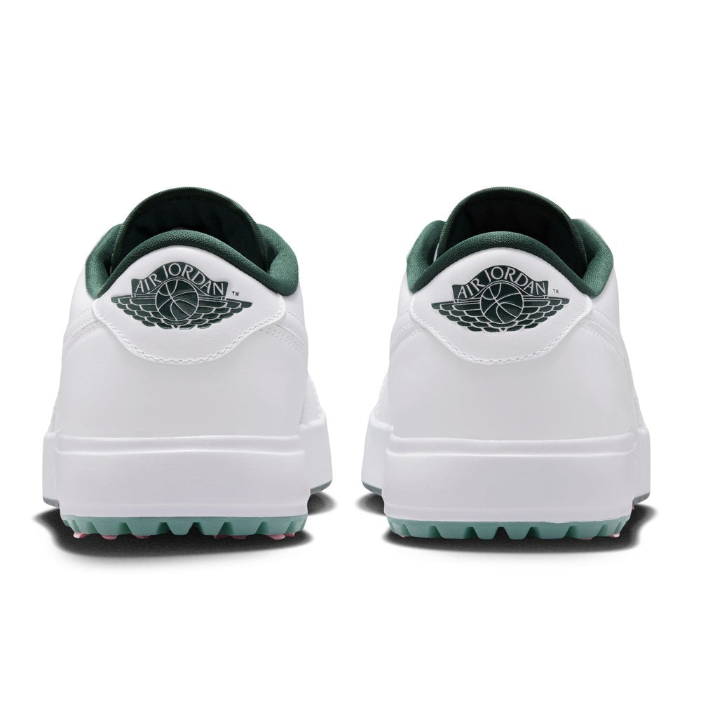 Nike Golf Shoes - Air Jordan 1 Low G Spiked - White - Fir SU26