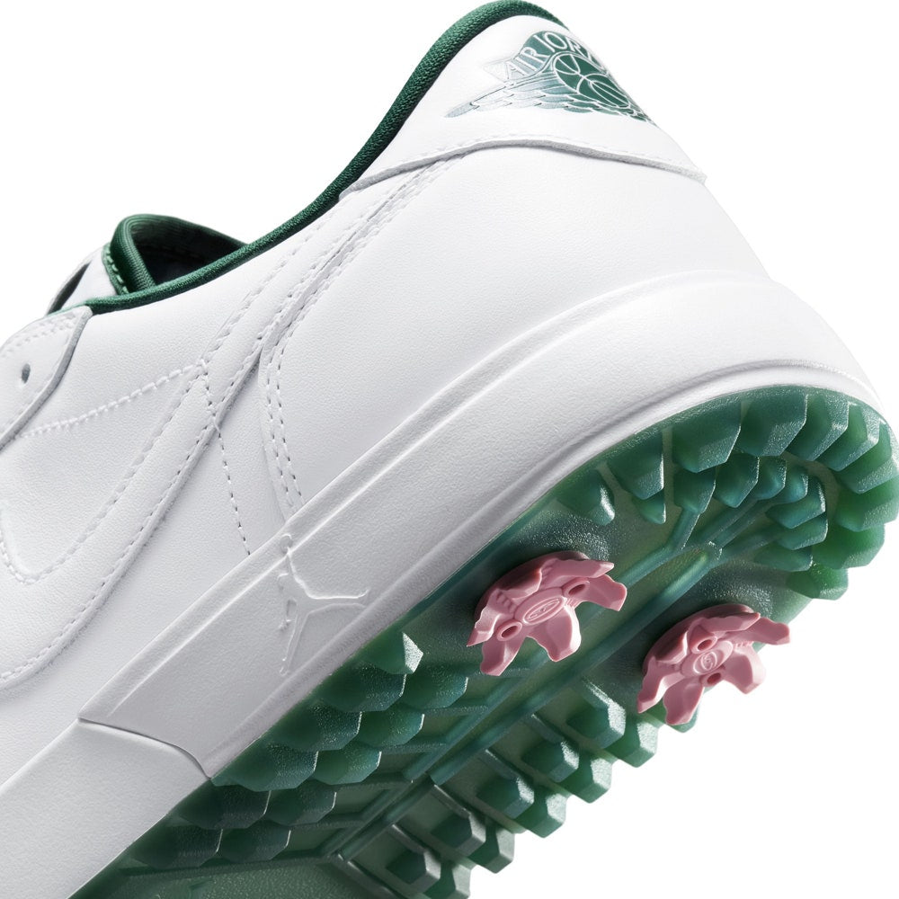 Nike Golf Shoes - Air Jordan 1 Low G Spiked - White - Fir SU26