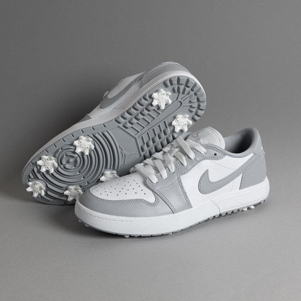 Nike Golf Shoes - Air Jordan 1 Low G Spiked - Wolf Grey SP26