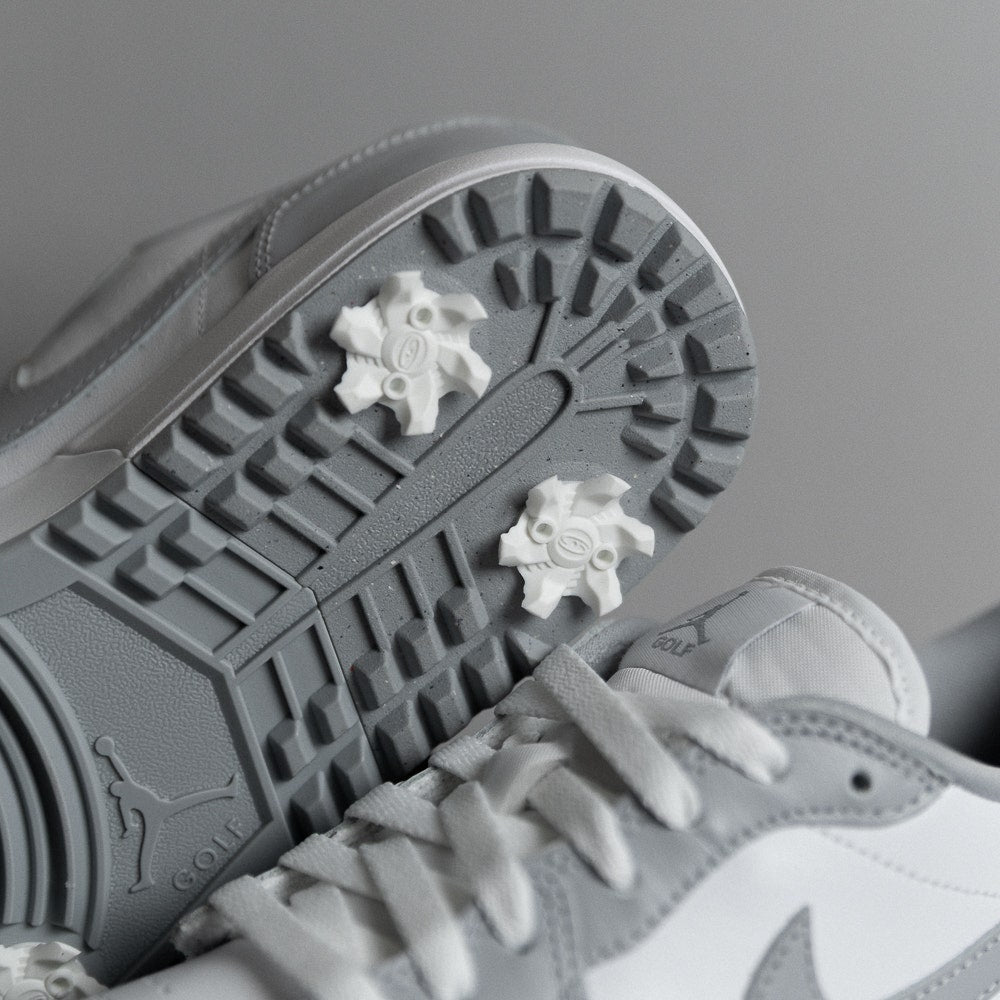 Nike Golf Shoes - Air Jordan 1 Low G Spiked - Wolf Grey SP26