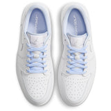 Nike Golf Shoes - Air Jordan 1 Low G - White - Hydrogen Blue HO26