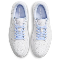 Nike Golf Shoes - Air Jordan 1 Low G - White - Hydrogen Blue HO26