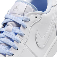 Nike Golf Shoes - Air Jordan 1 Low G - White - Hydrogen Blue HO26